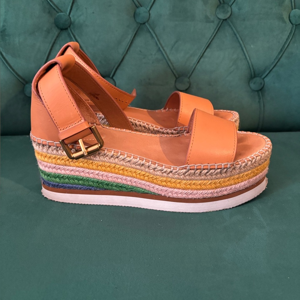 See By Chloe Wedges with Multicolor Espadrille